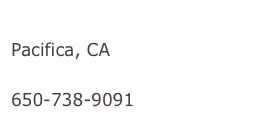 Elizabeth Morrison
Pacifica, CA
elizabethmorrison@mac.com
650-738-9091